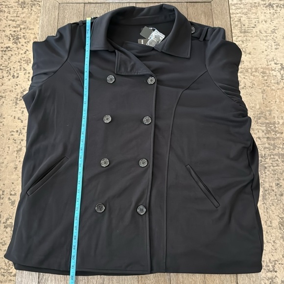 Torrid Peacoat Lightweight Ponte Black - Picture 12 of 13